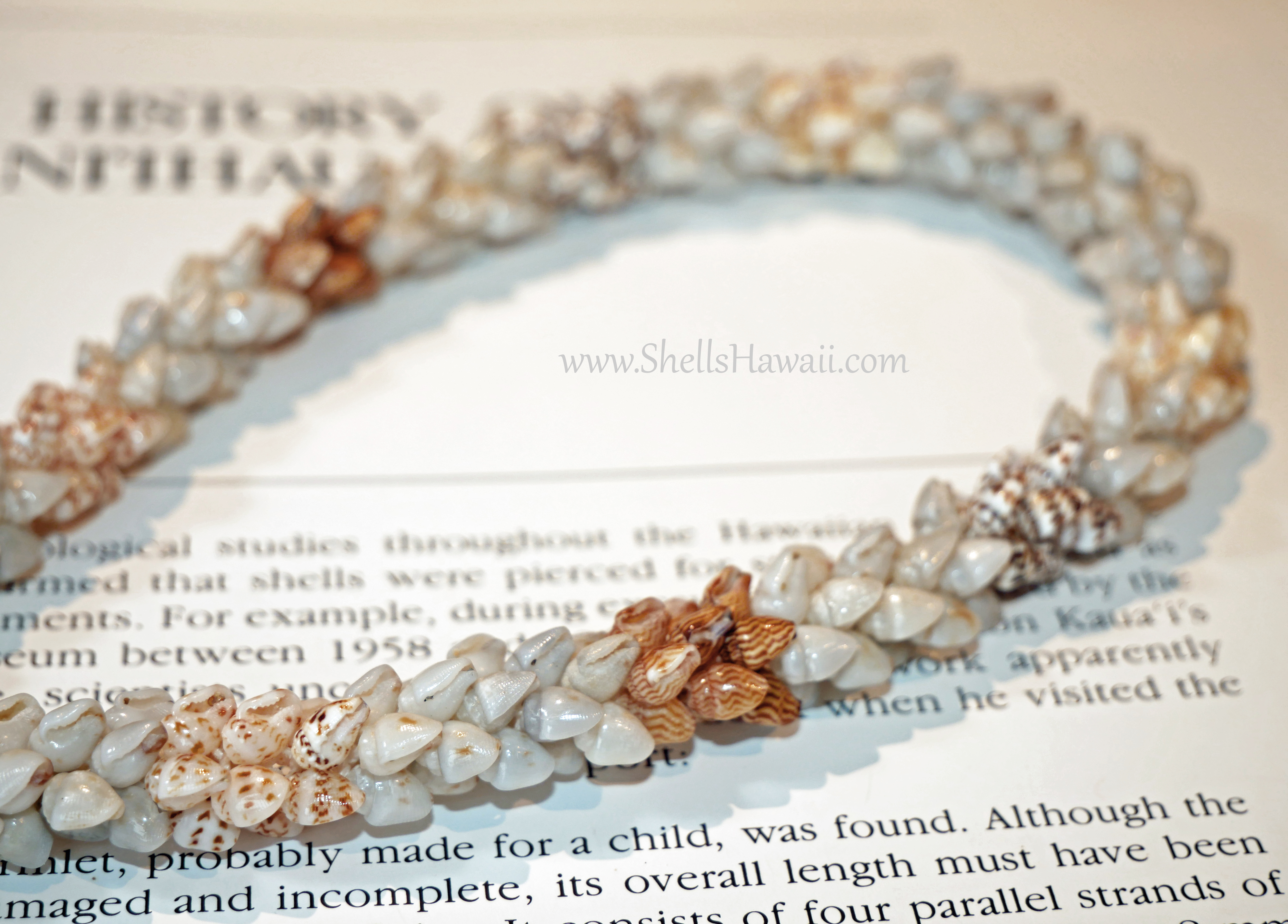 momi pikake style necklace, lei