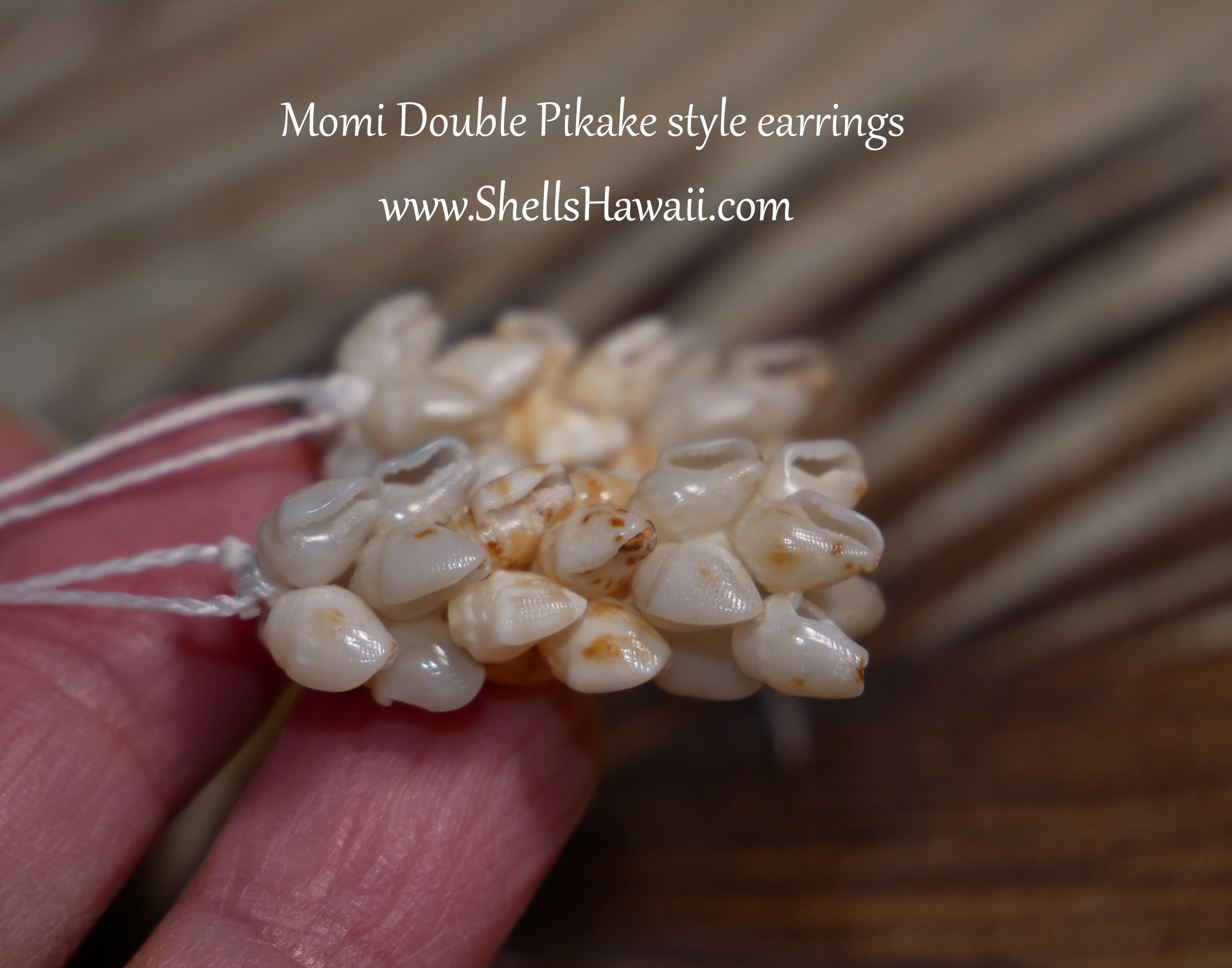 double pikake make with momi shells