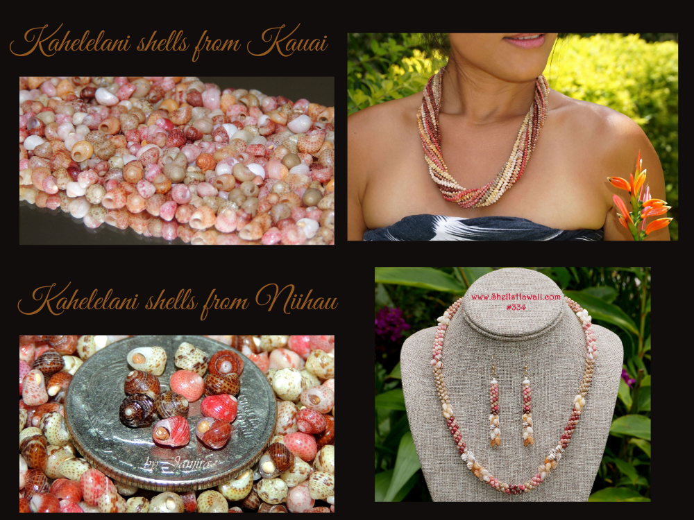 Niihau sell  jewelry made with aloha by janjira