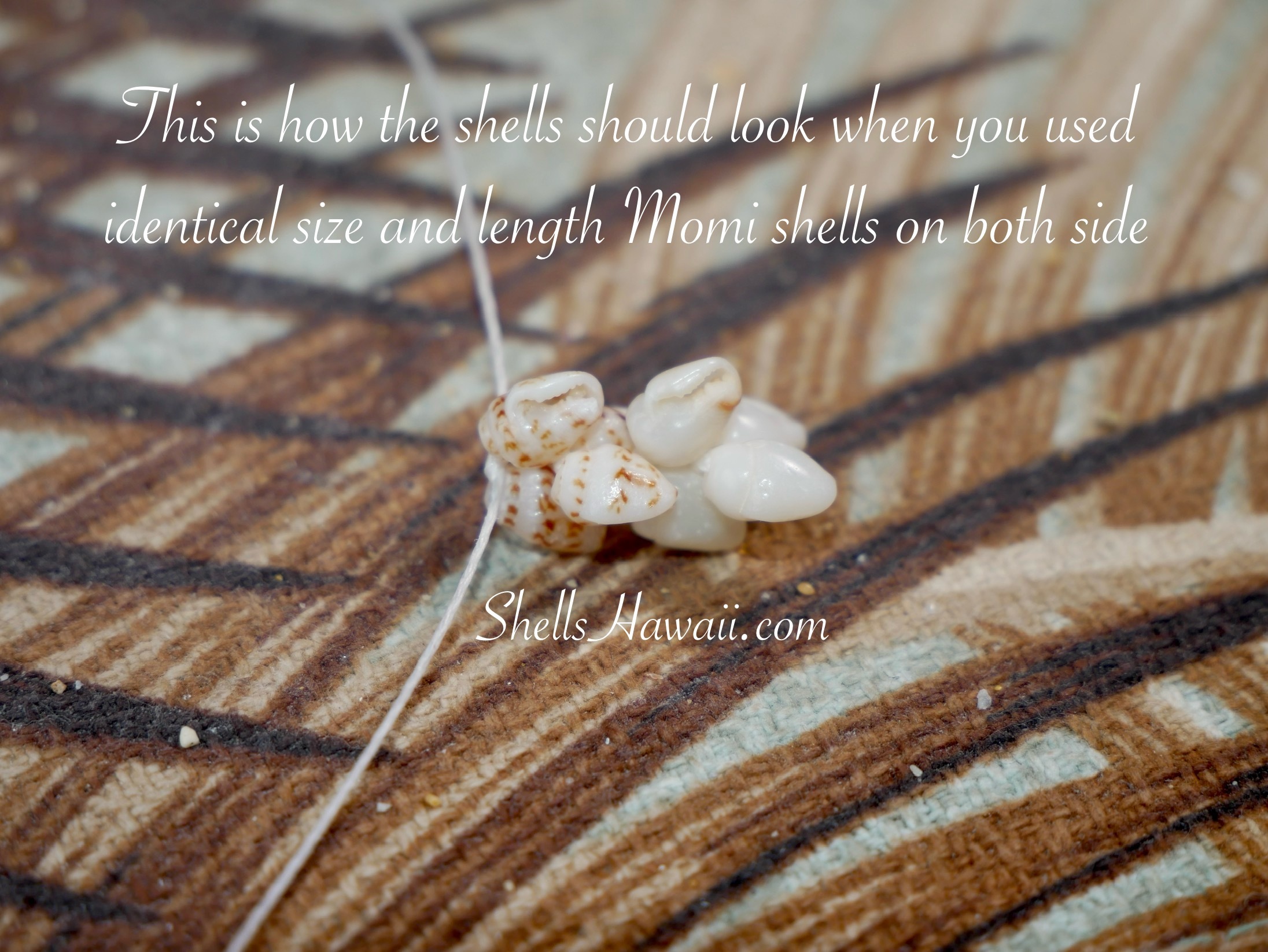 how to make pikake style shell earrings 