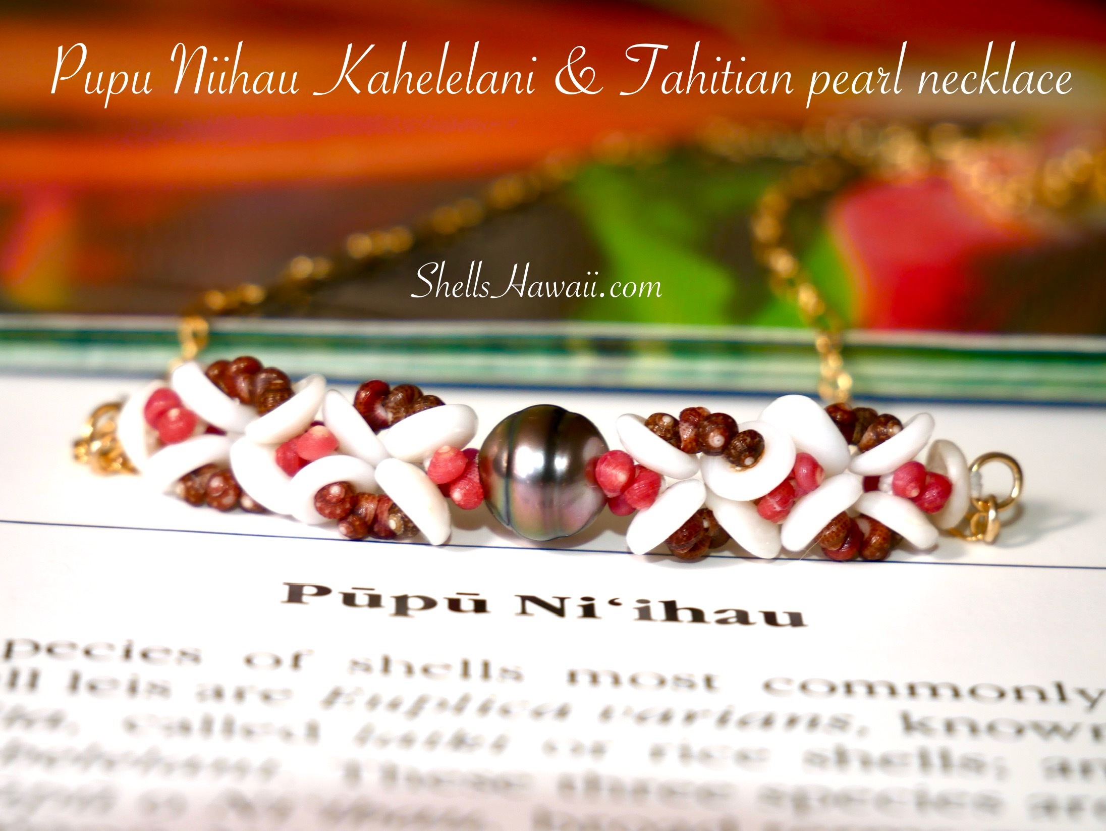 Hawaiian Puka shell necklace