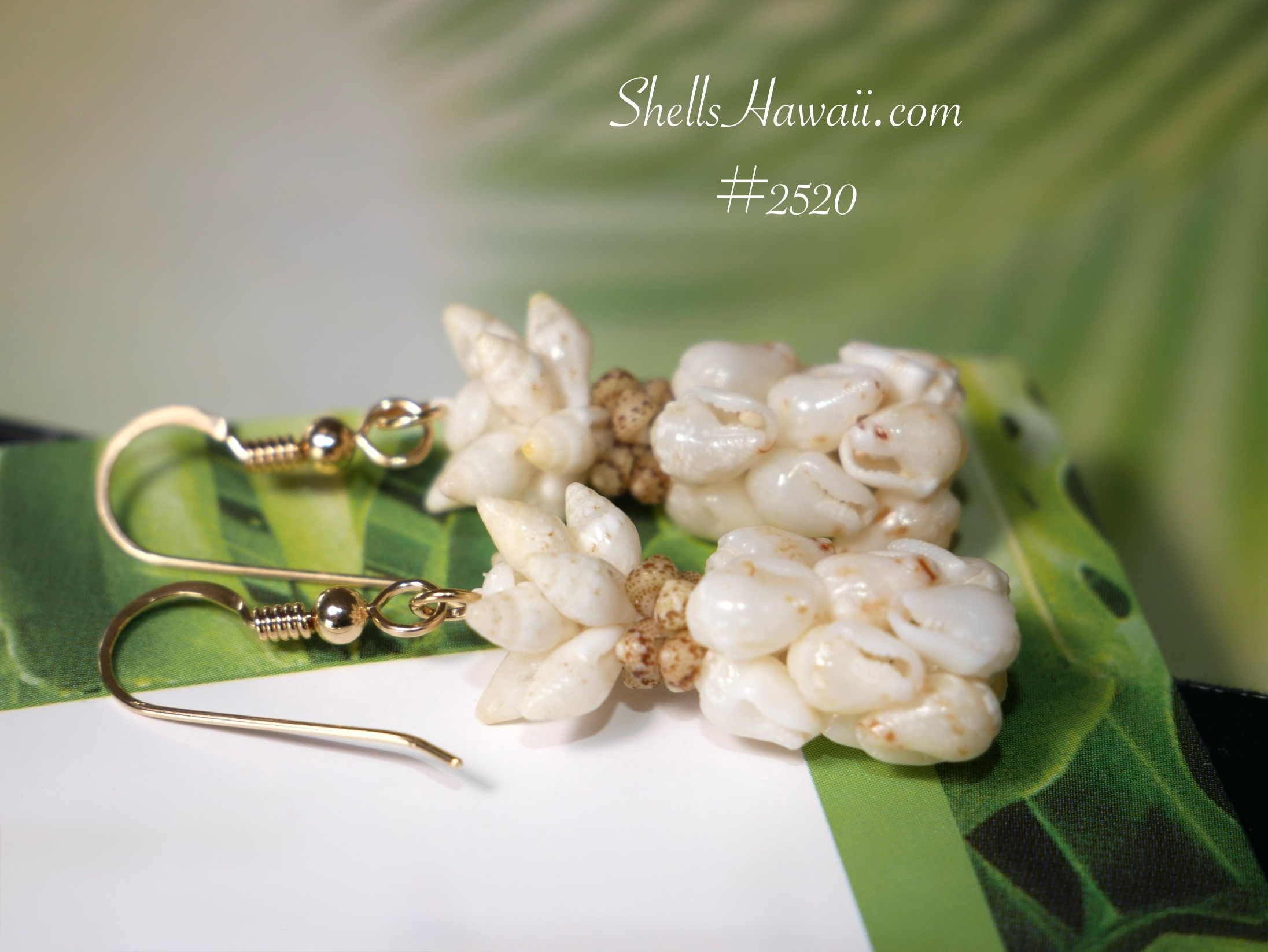Hawaiian pineapple earrings 