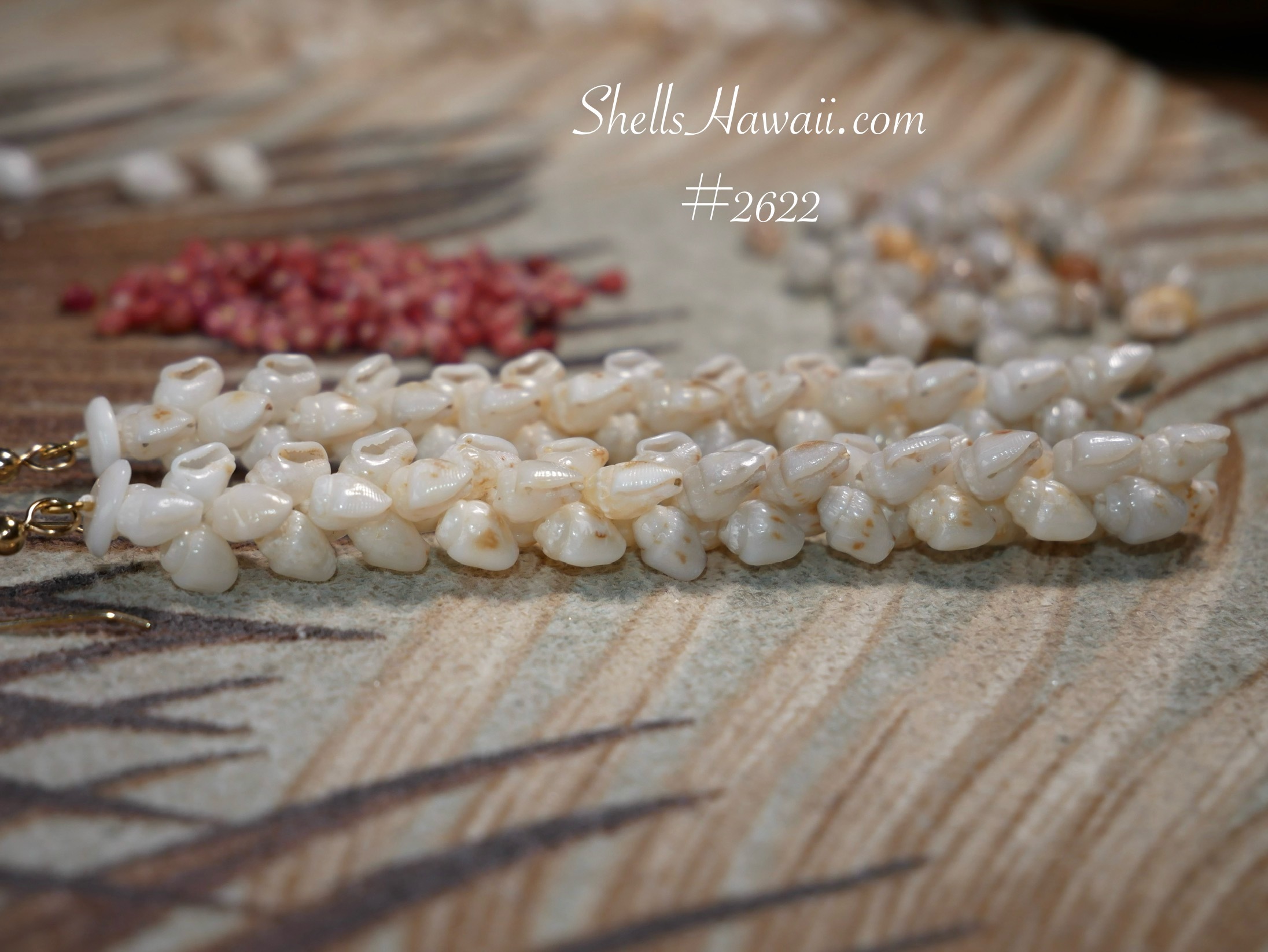 single pikake momi earrings