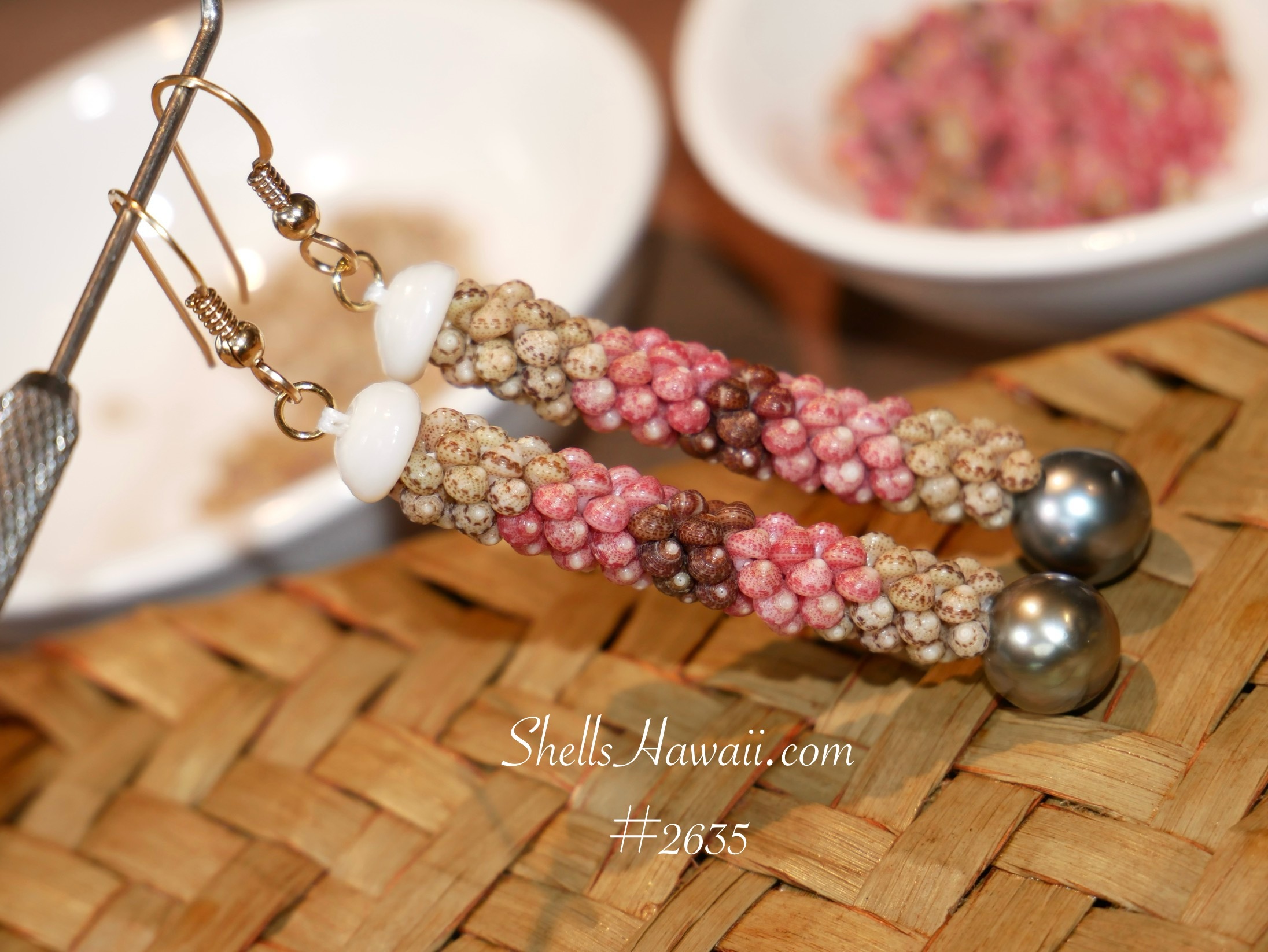 niihau shell earrings 