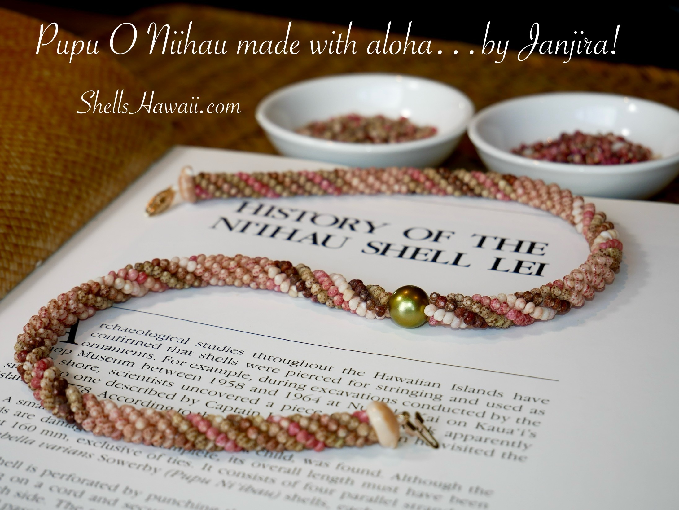 Niihau shell necklace